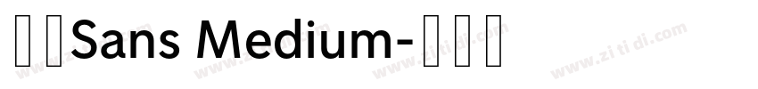 派悦Sans Medium字体转换 派悦Sans Medium字体转换
